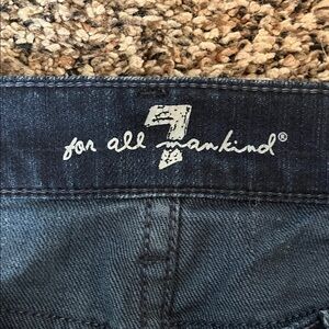 7 For All Mankind Indigo Denim